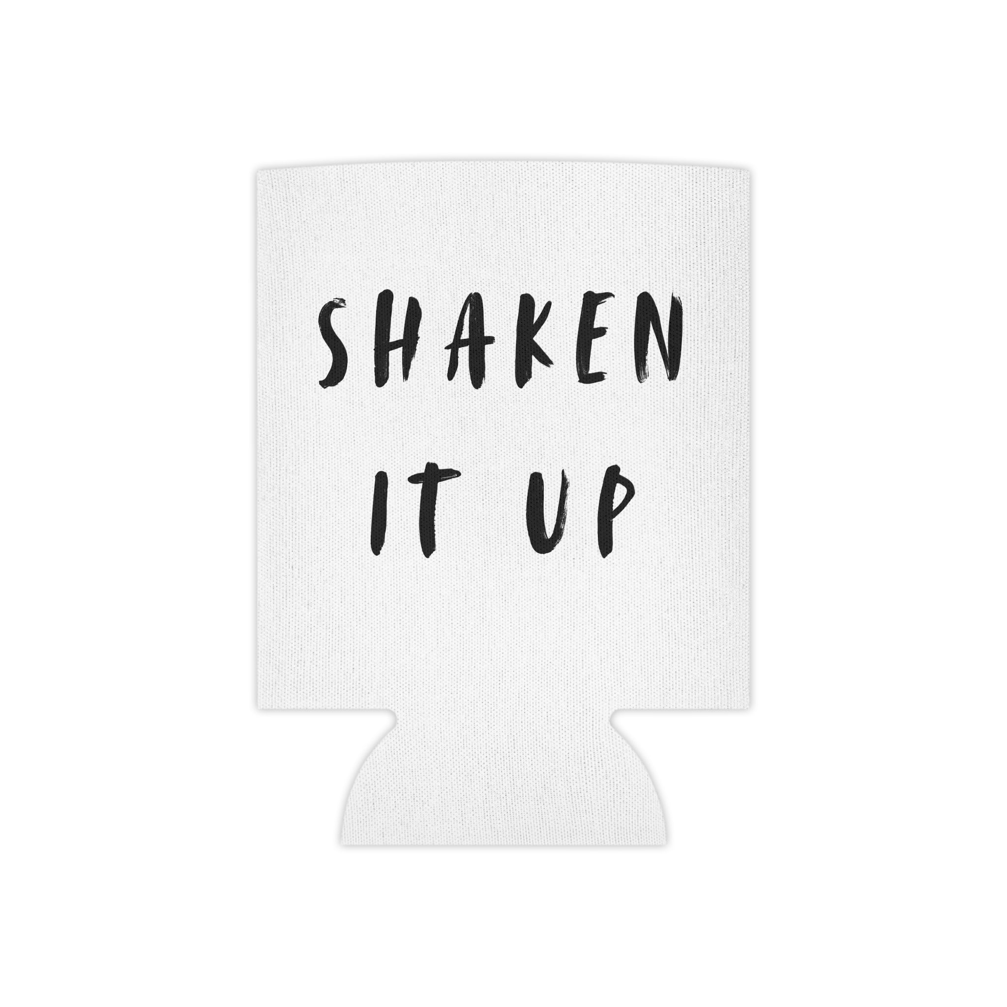 Can Cooler — "Shaken It Up" Minimalist Drink Koozie