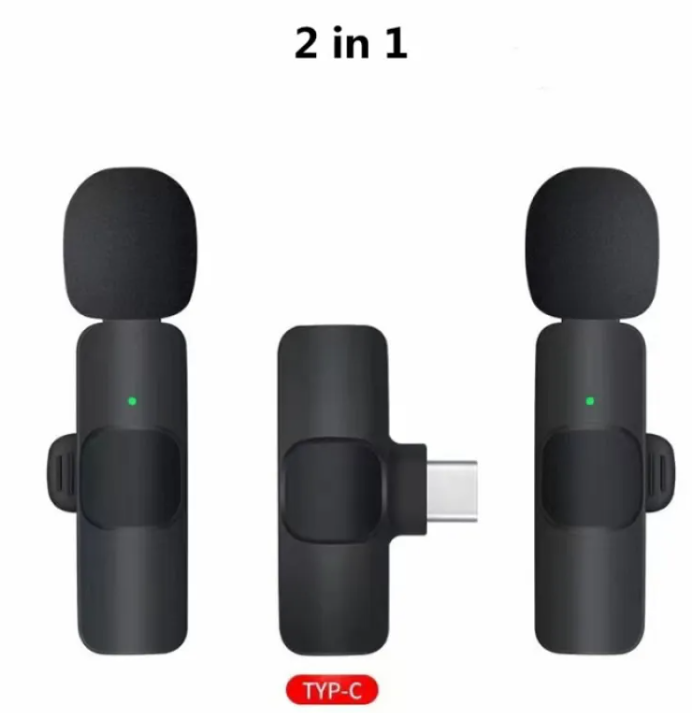 Omnidirectional Clip-On Microphone