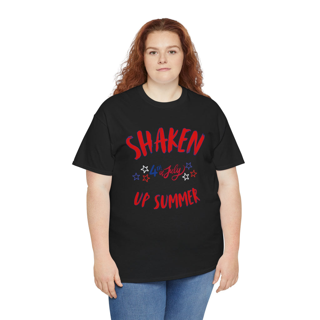 Shaken Up Summer 4th of July Tee — Patriotic Independence Day T-Shirt
