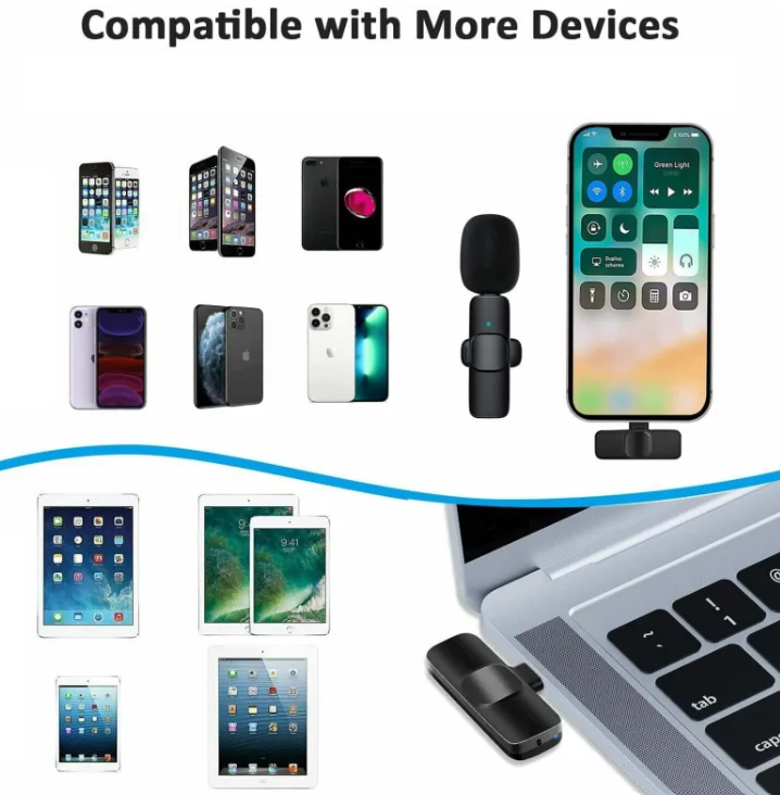 Omnidirectional Clip-On Microphone