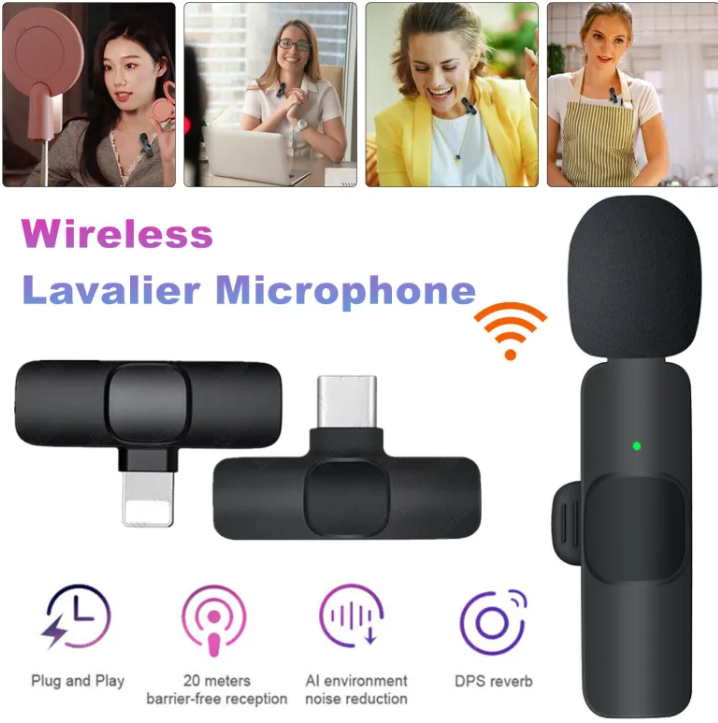 Omnidirectional Clip-On Microphone